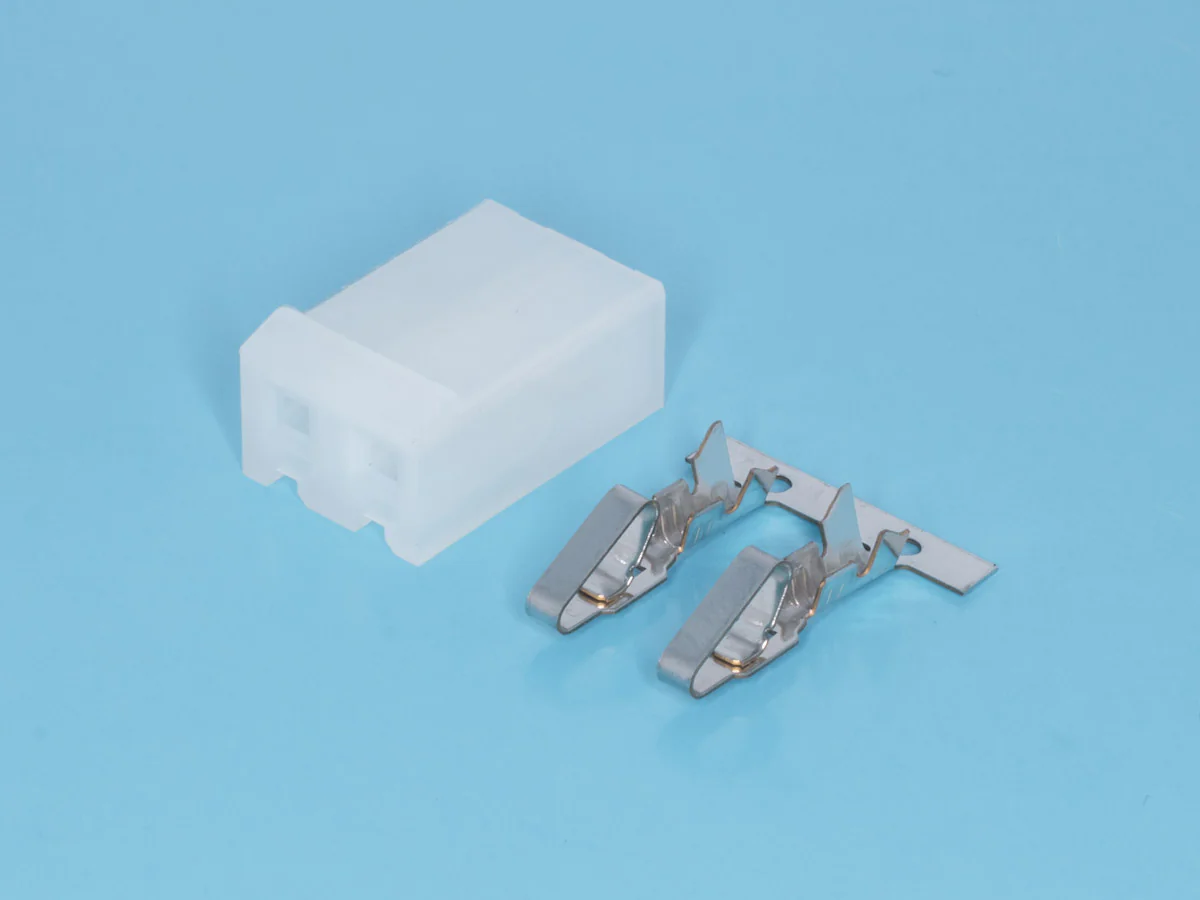 MHU-2 - Разъем питания MHU-xx, гнездо 2pin, шаг 5.08мм