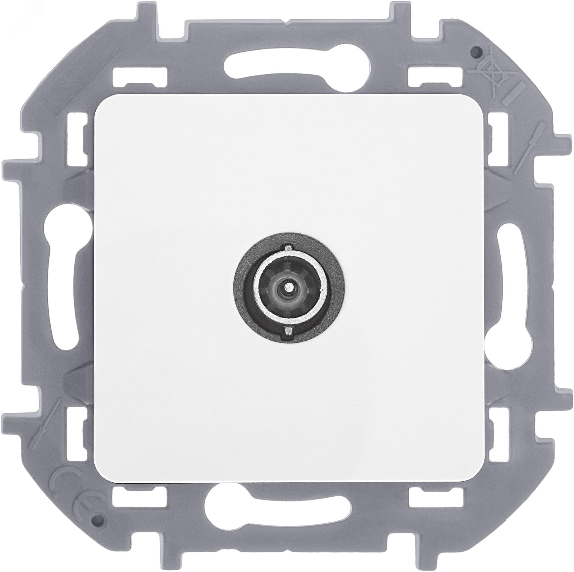 Розетка телевизионная оконечная TV Inspiria 10дБ 5-862мГц механизм бел. Leg 673870