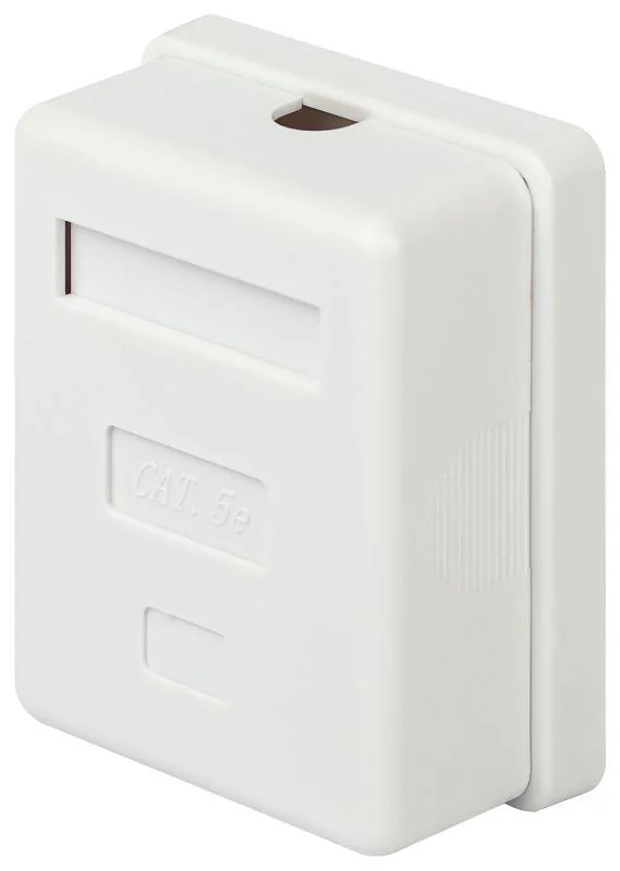 Розетка компьютерная 1-м RJ45 кат.5E экранир. Б0056903