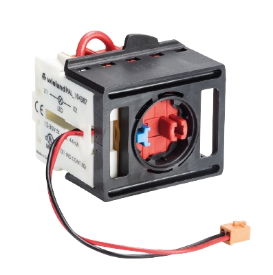 Контактный блок SNH 0023 - Контактный блок,  2НО контакта (fall off protection), подсве