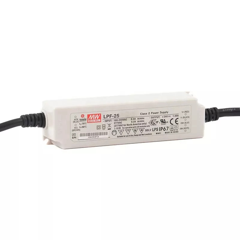 LPF-25-48 - AC/DC драйвер электропитания светодиодов, 25 Вт