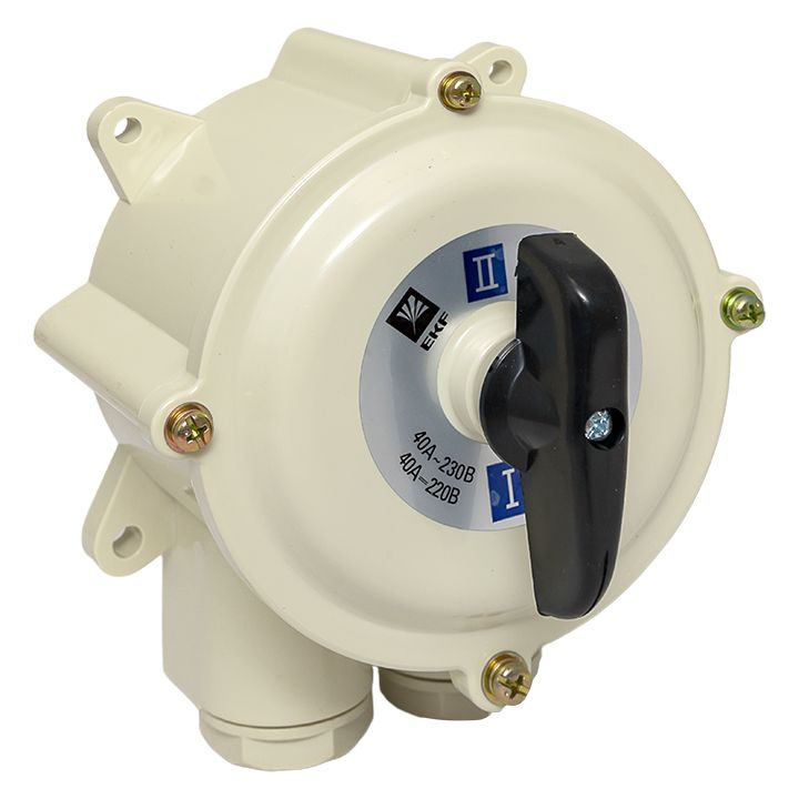 Пакетный переключатель ПП 2-40/Н2 М2 пл. IP56 PROxima pp-2-40-4