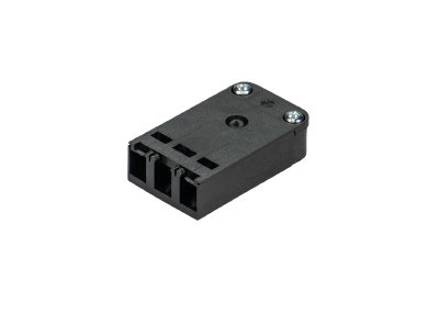 Крышка GESIS Z7.417.9153.1 - Корпус разъема серия gesis ST18/3, для контктных вставок с обжимной фиксацией, на кабель диам. 7,7 - 8,7 мм, цвет: черный