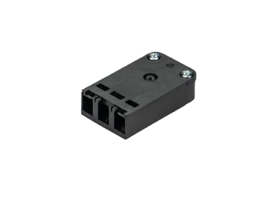 Крышка GESIS Z7.417.9153.1 - Корпус разъема серия gesis ST18/3, для контктных вставок с обжимной фиксацией, на кабель диам. 7,7 - 8,7 мм, цвет: черный
