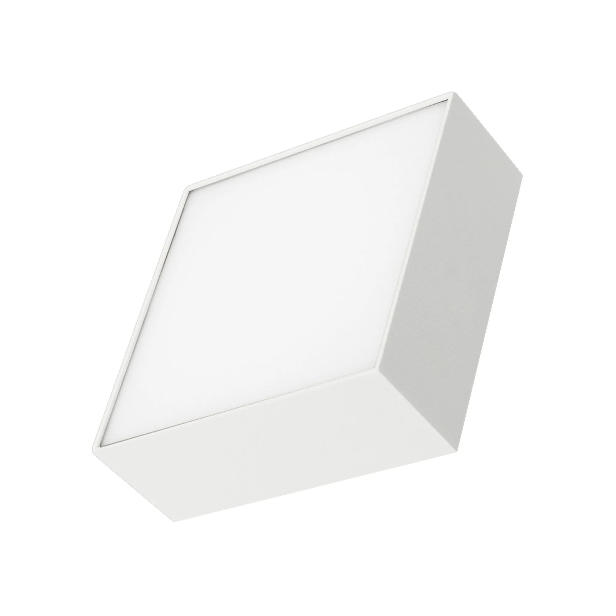 Светильник IM-QUADRO-EMERGENCY-3H-S175x175-19W Day4000 WH, 120 deg, 230V, IP40 металл, 2 года