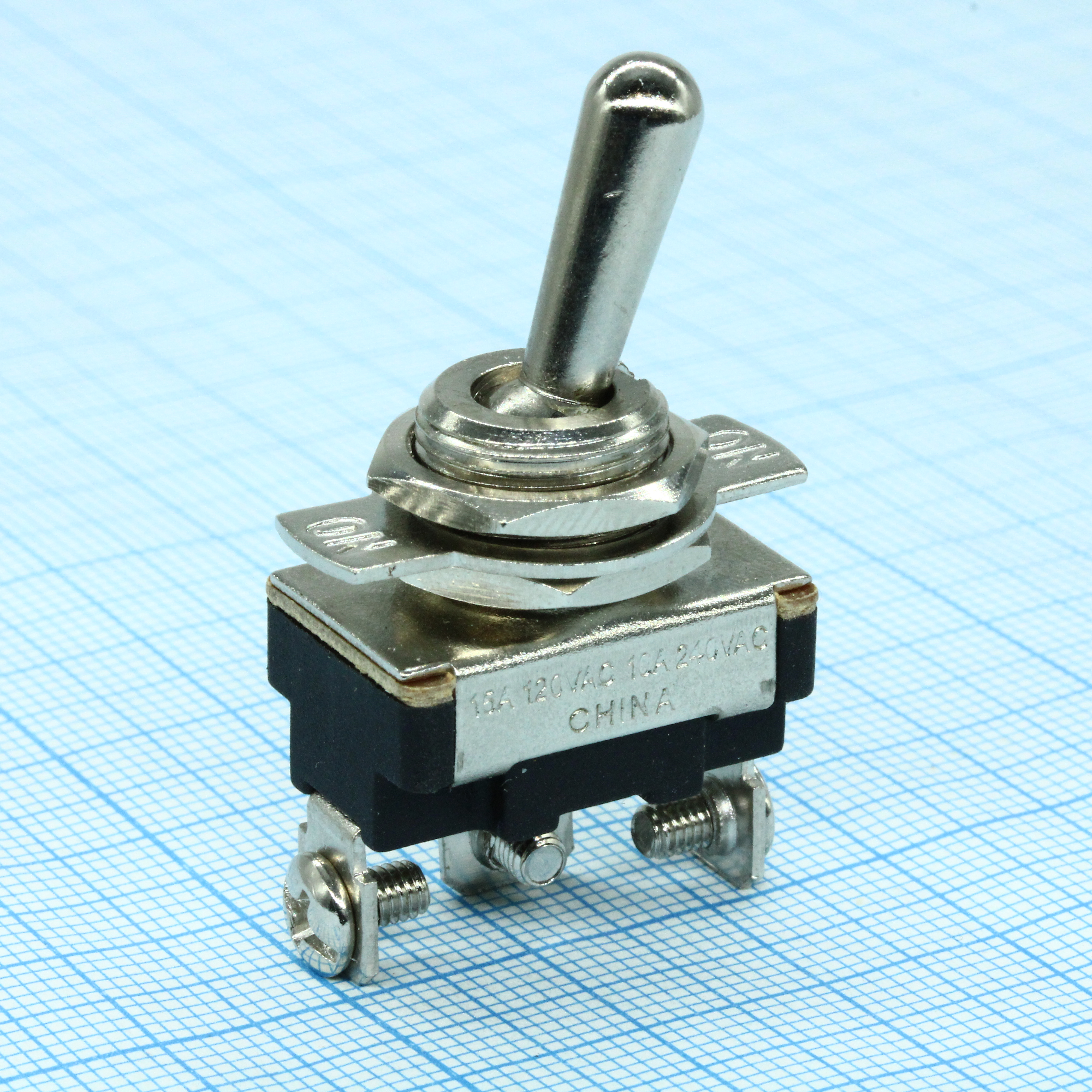 ASW-23 (3c) - Тумблер ON-OFF-ON 10A 250В
