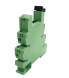 Колодка для реле UDK-PLC-ZII 24VAC/DC - Колодка для реле, 2 группы переключающих контактов, входное напряжение: 24V AC/DC, ширина: 14 мм, сечение обслуживаемых проводников: 0,14 - 2,5 мм кв., винтовая фиксация провода, монтаж на DIN рейку