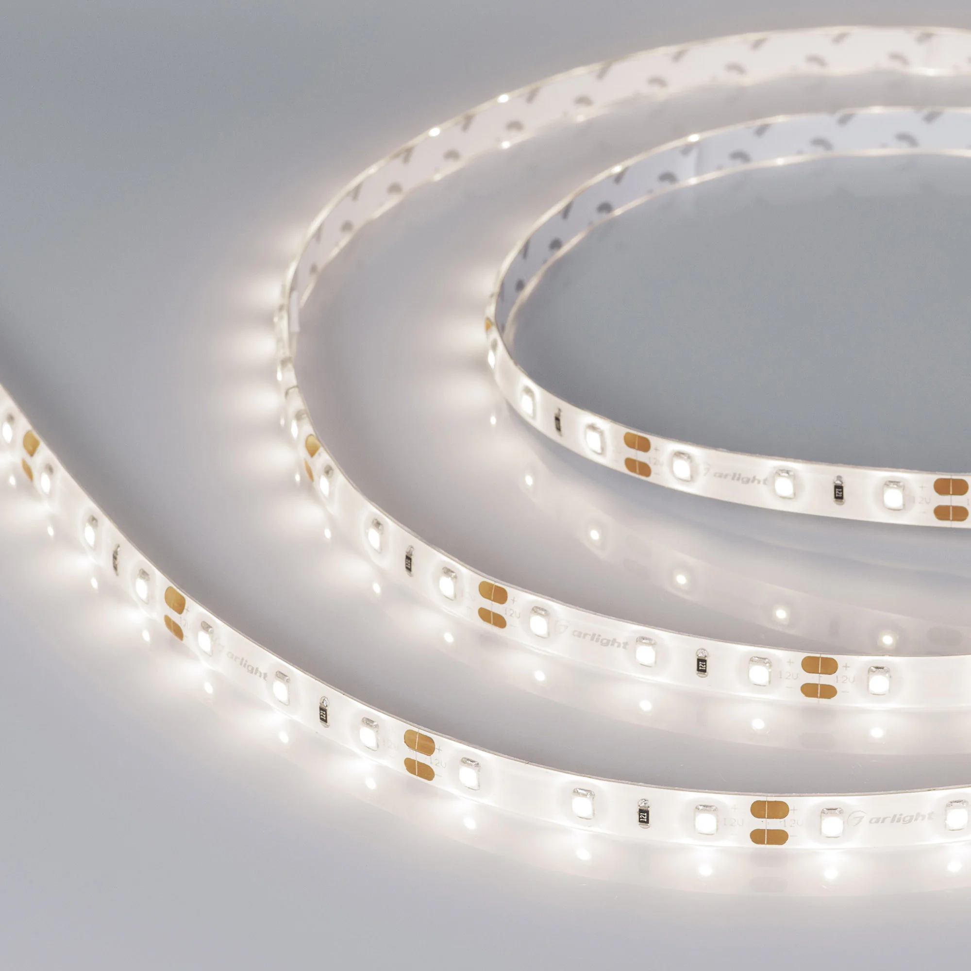 Лента светодиодная 7.2 Вт/м 12В 4000K IP65 60LED/м RTW-A120-8mm SMD 2835 5 м герметичная