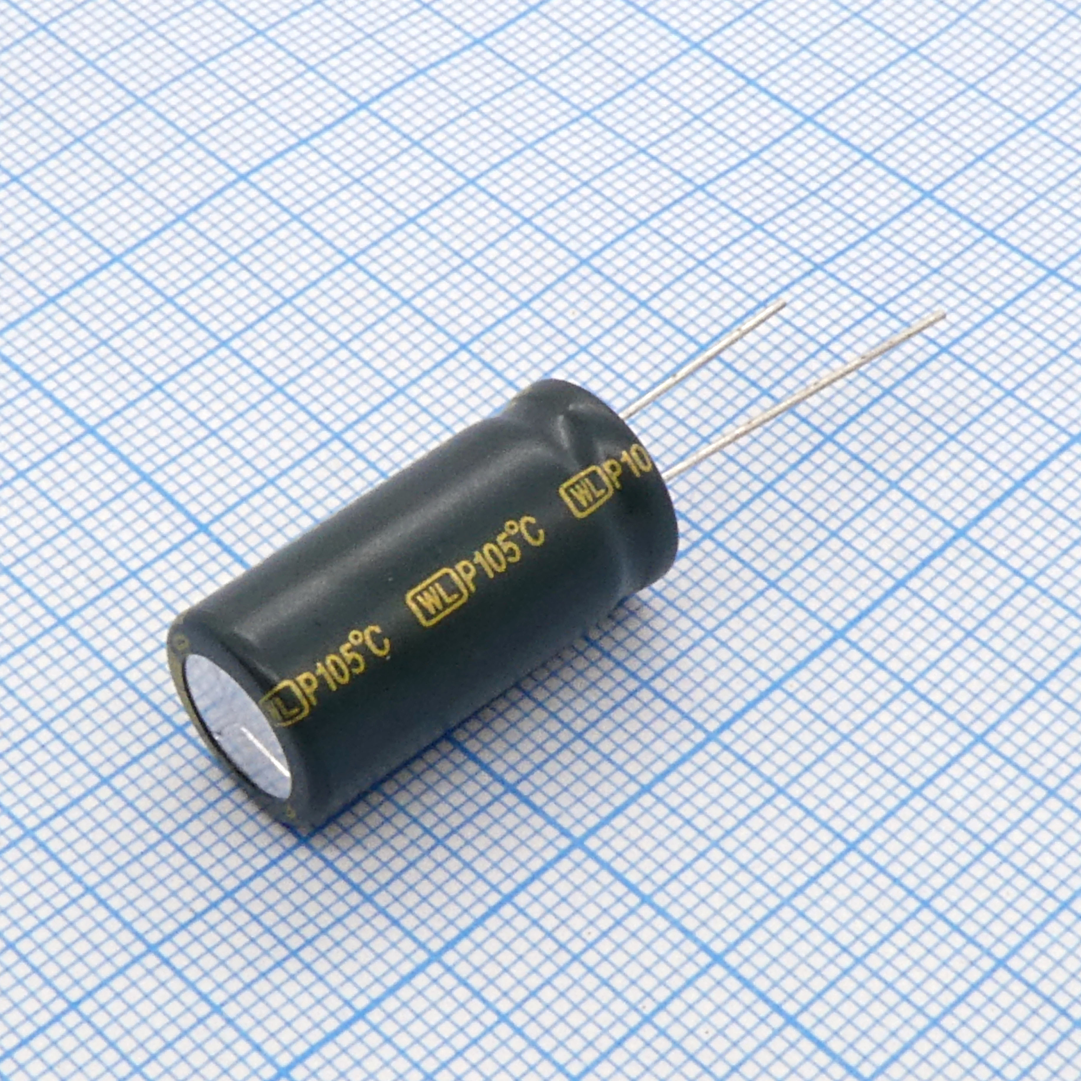 WL-10-3300 / 12,5*25comp - Конденсатор радиальный 3300мкФ 10В 12,5*25 -55°+105°