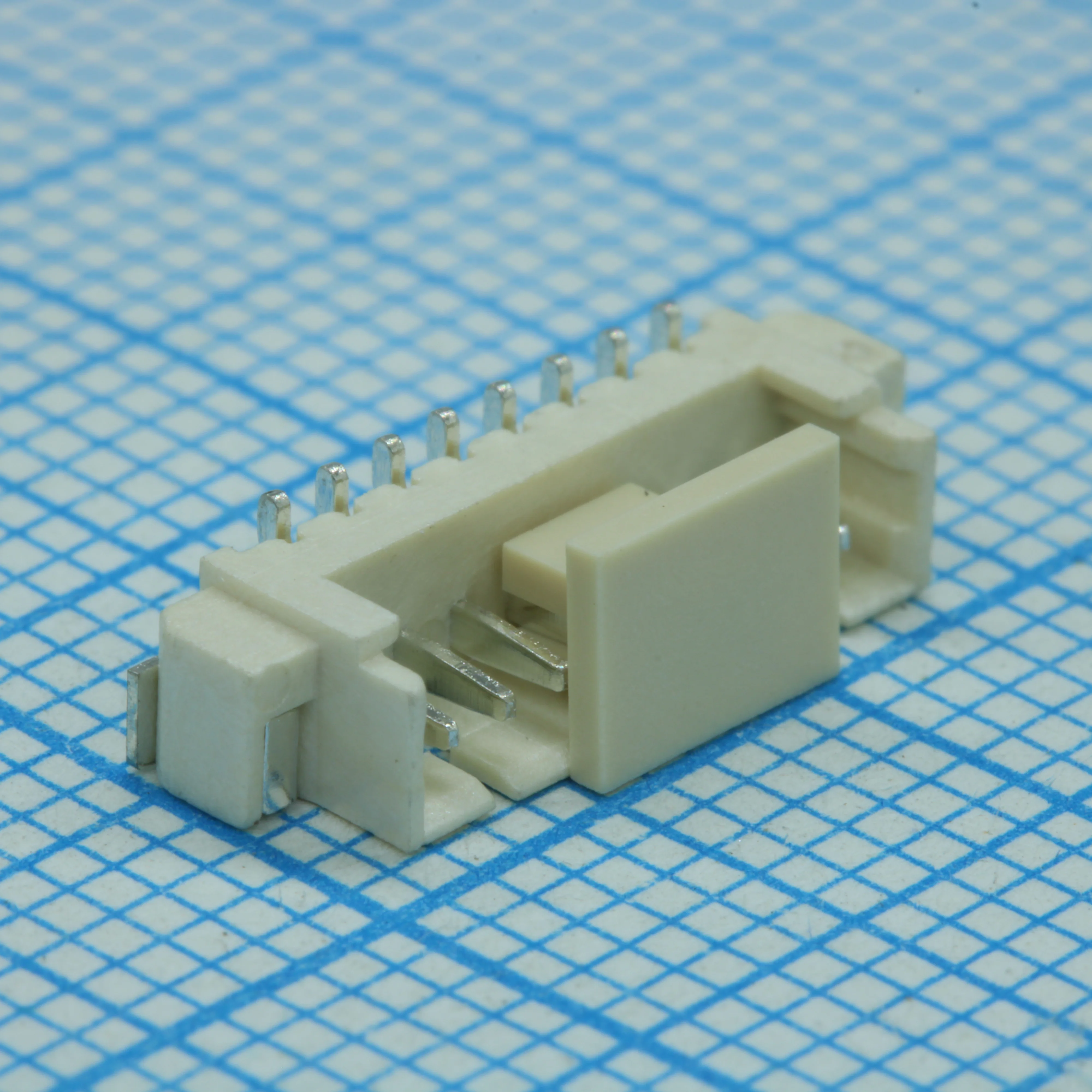 DS1020-03-08MVT1-R - Разъем провод-плата SMD без фланца обжимной 8 контактов шаг 1.25мм