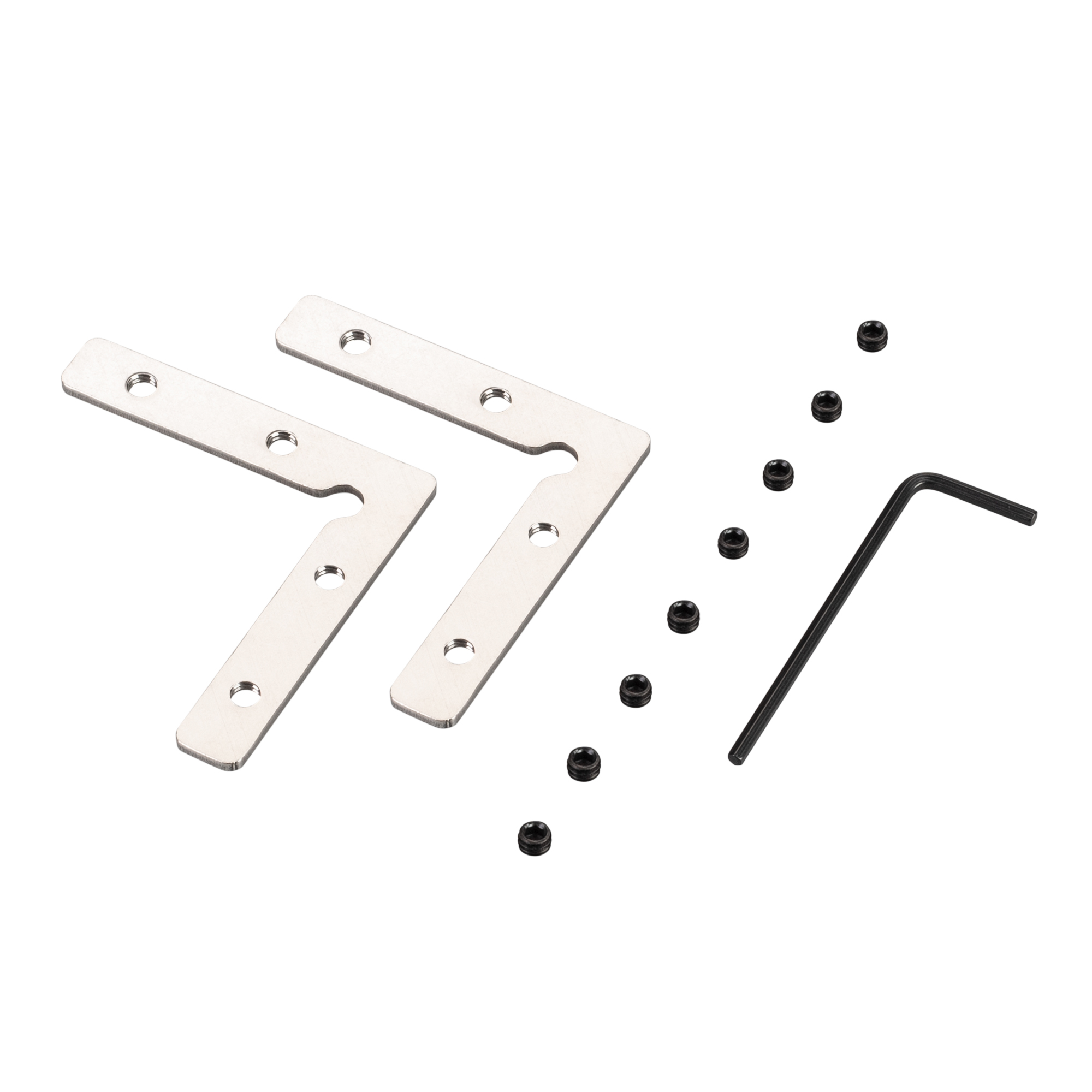 Соединитель профиля SL-LINE-5050-LW-90 Set 038658 - Угловой коннектор для соединения 2-х отрезков профиля SL-LINE-S-5050. Устанавливается в паз. В комплекте: соединитель - 2 шт., винт - 8 шт. Цена за 1 комплект.
