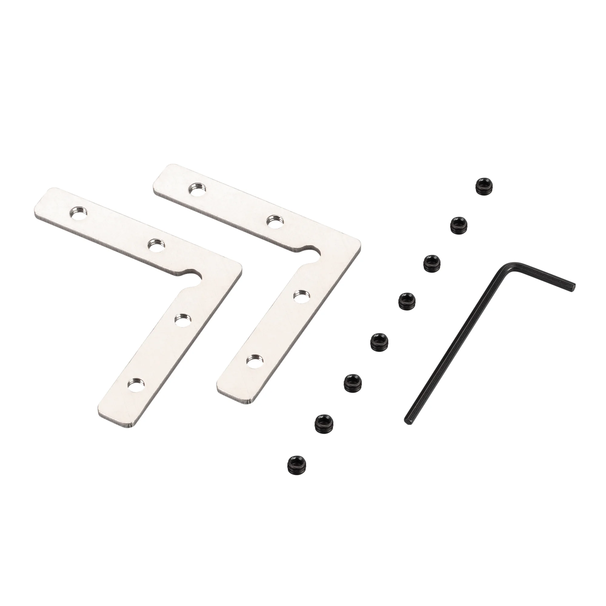 Соединитель профиля SL-LINE-5050-LW-90 Set 038658 - Угловой коннектор для соединения 2-х отрезков профиля SL-LINE-S-5050. Устанавливается в паз. В комплекте: соединитель - 2 шт., винт - 8 шт. Цена за 1 комплект.