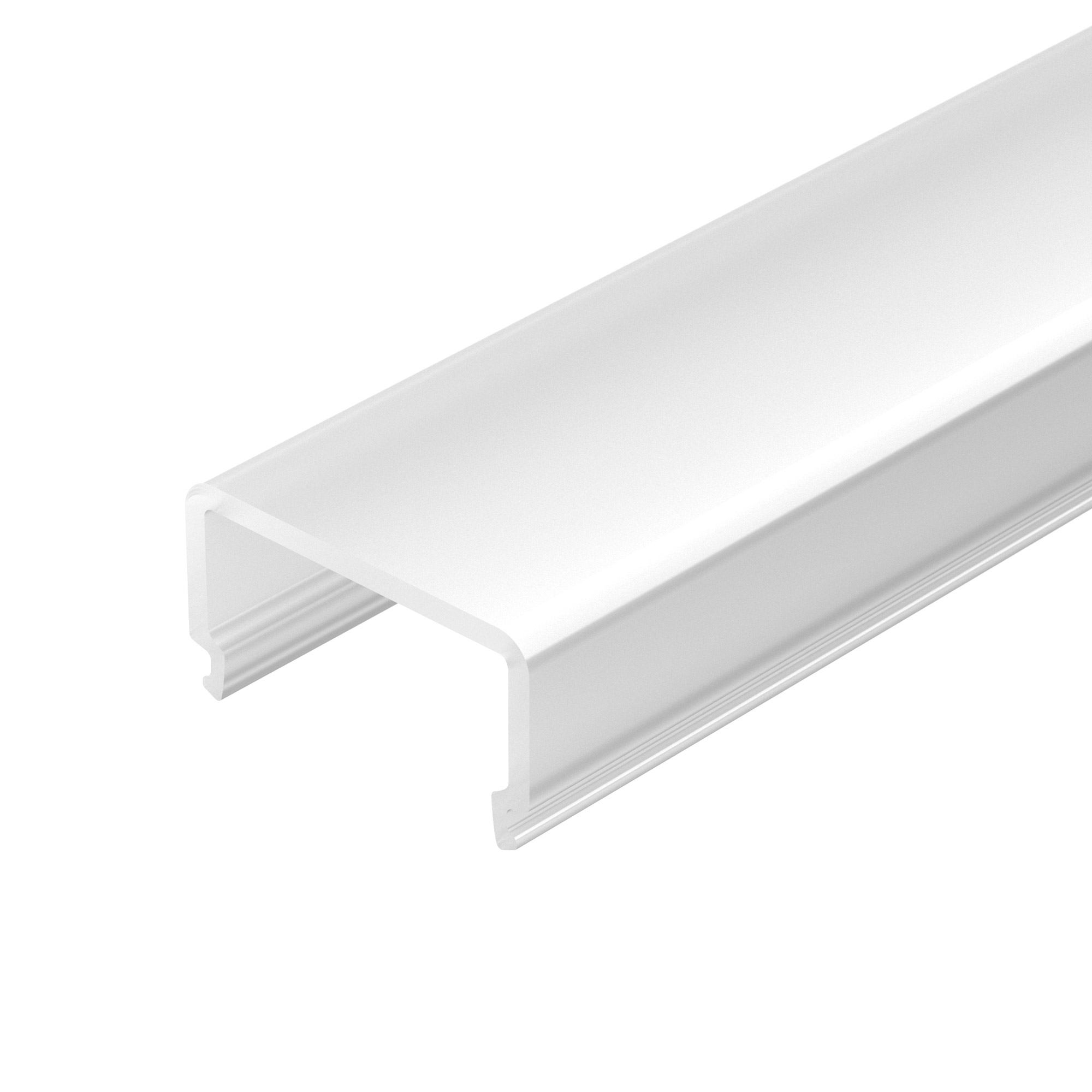 Экран ARH-WIDE-B-H20-2000 Square Opal-PM 016639 - Матовый экран PMMA (60%) для профиля WIDE-B-H20. Квадратный, длина 2000мм. Цена за 1м.