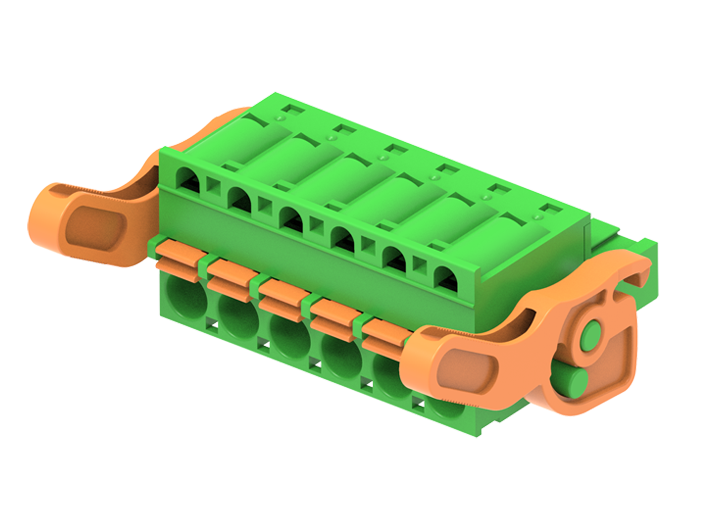 Розеточный разъем на кабель MC-RJ5.08H24P-I-0001 - Розеточный разъем, прямой, на кабель, шаг: 5.08 мм, 24 полюса, фиксация провода Push-In исполнение: с поворотной защелкой, 320V, 12A, цвет: зеленый Розеточный разъем на кабель MC-RJ5.08H24P-I-0001 - Розеточный разъем, прямой, на кабель, шаг: 5.08 мм, 24 полюса, фиксация провода Push-In исполнение: с поворотной защелкой, 320V, 12A, цвет: зеленый