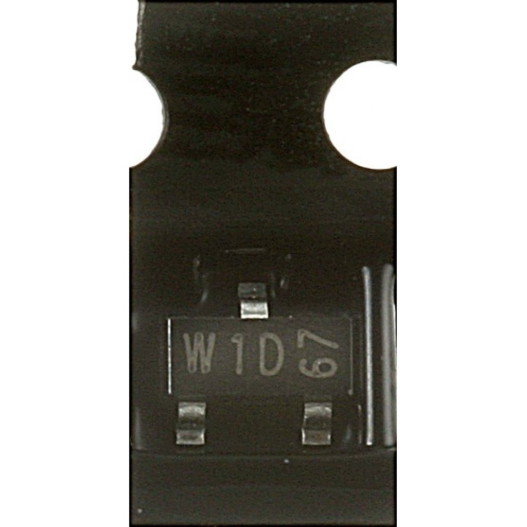 BC848C - Биполярный транзистор, NPN, 30 В, 0.1 А