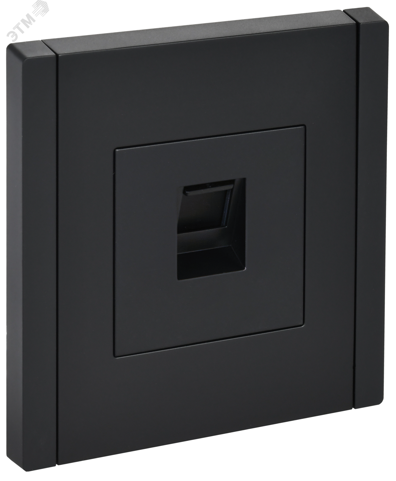 FORTE&PIANO Розетка компьютерная RJ45 кат.6 FP131 черный IEK FP-K10-2-K02