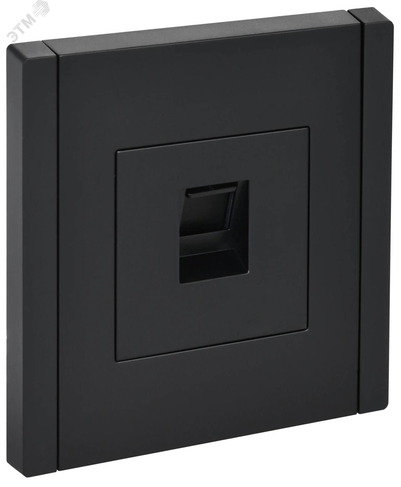 FORTE&PIANO Розетка компьютерная RJ45 кат.6 FP131 черный IEK FP-K10-2-K02