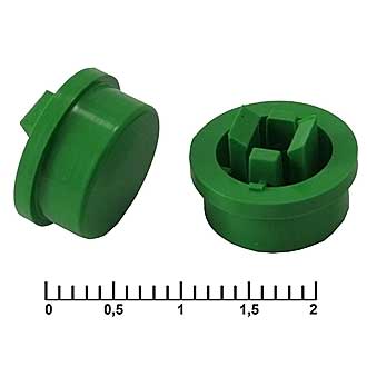 A24 GREEN - Колпачок для кнопок A24, зелёный