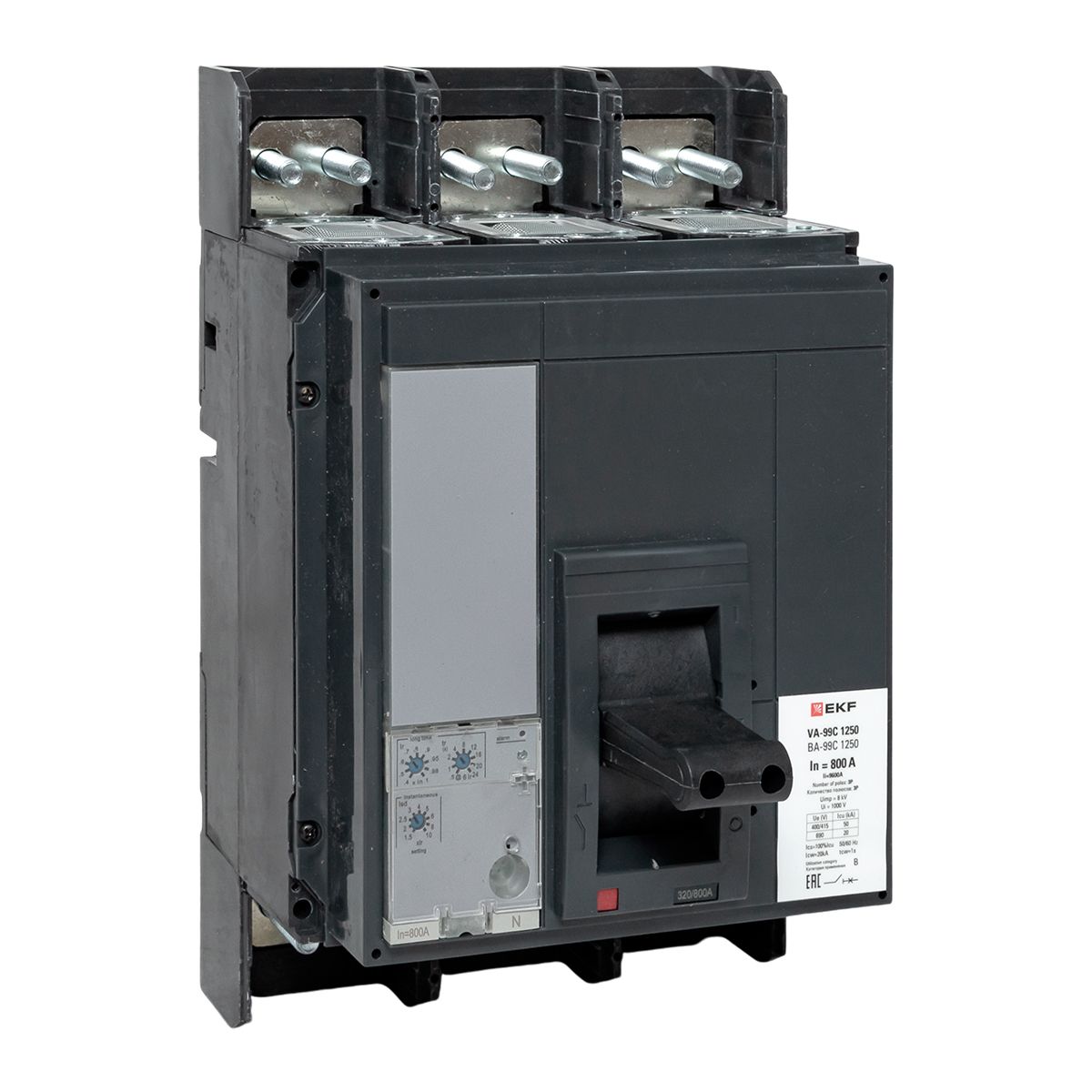 Выключатель автоматический ВА-99C (Compact NS) 1250/ 800А 3P 50кА EKF PROxima(кр.1шт)