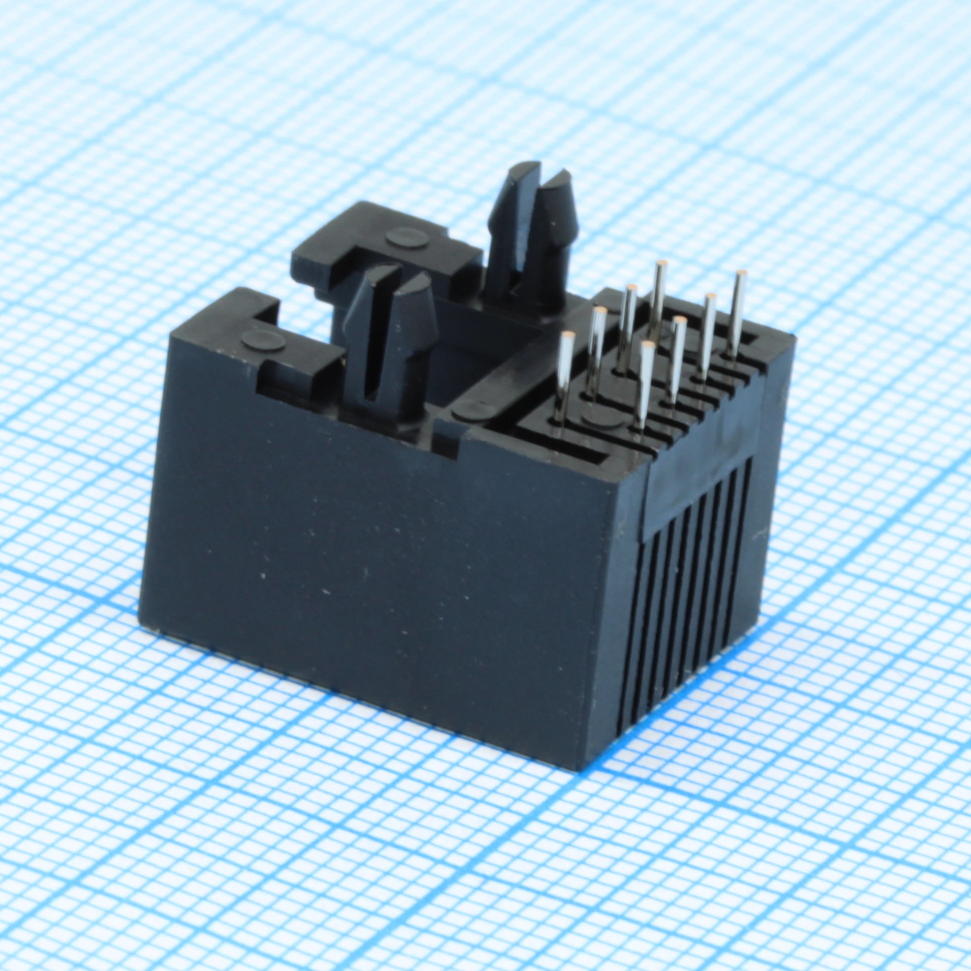 DS1134-05-S80BX - Разъем RJ-45 (розетка) угловой на плату