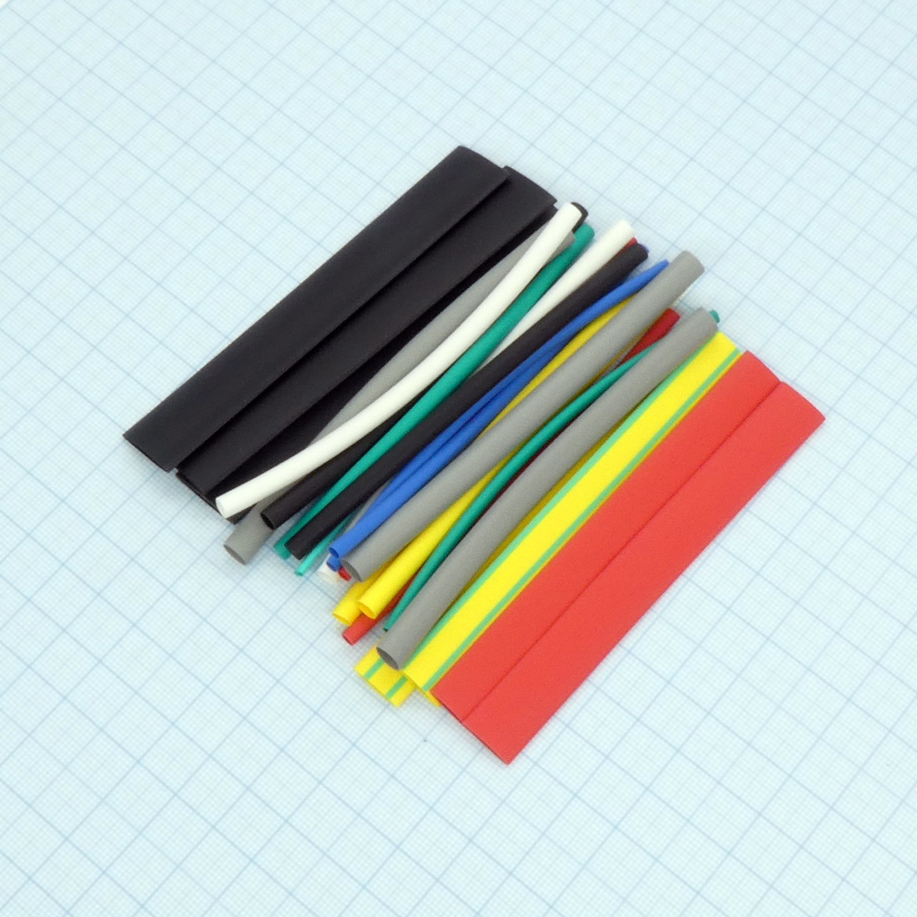 Трубка термоусадочная d=12.7 жёлтаяNA201 - Трубка термоусадочная диаметр 12.7 жёлтаяNA201