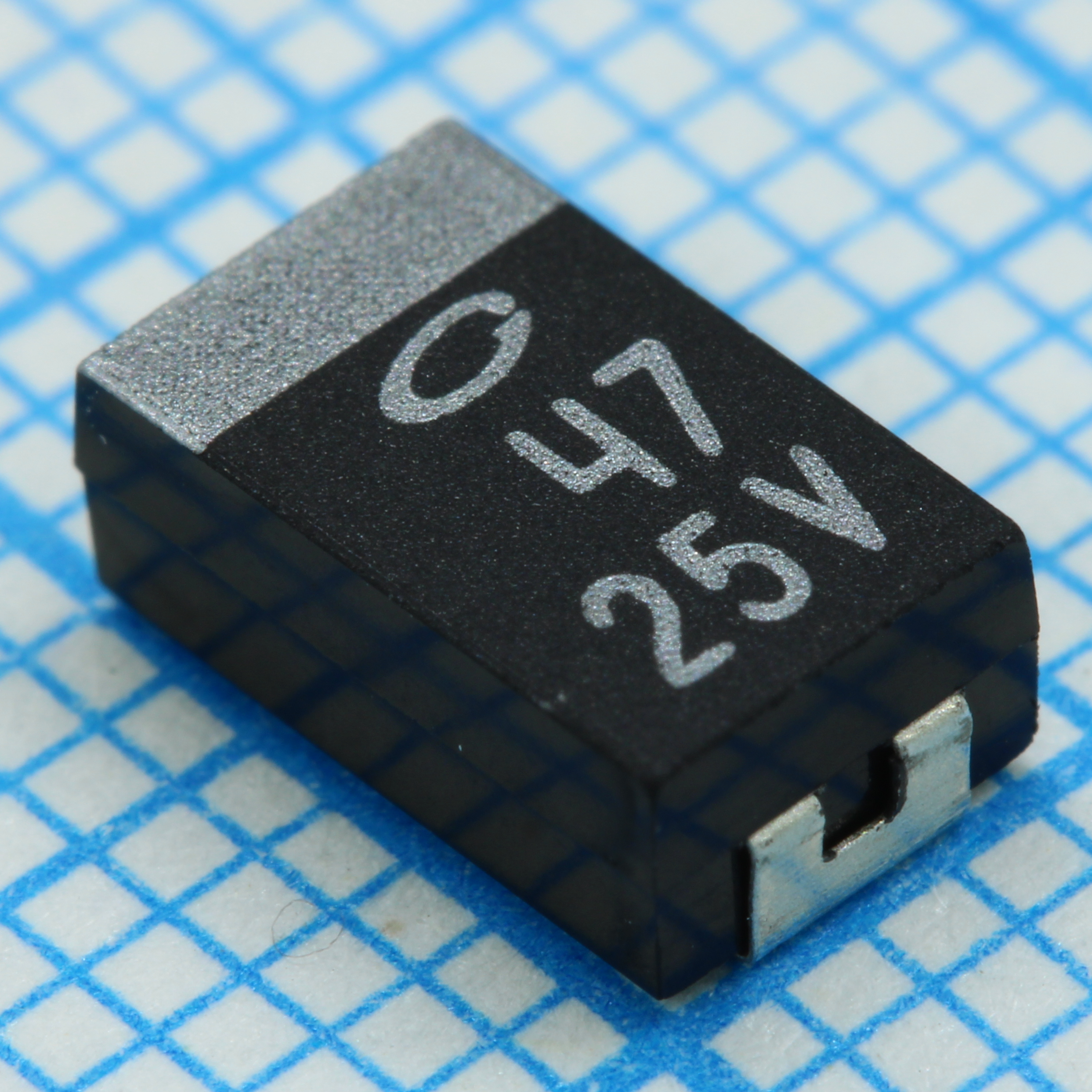 CA45-D025K476T - Конденсатор танталовый 47мкФ ±10% 25В типоразмер D