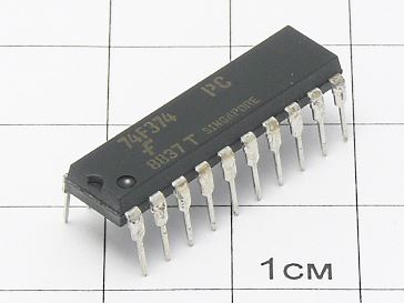 Микросхема 74F374PC
