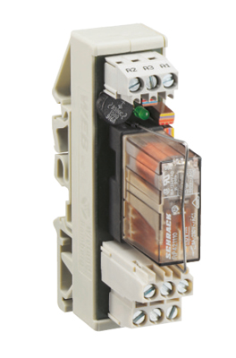 Реле WR1-DUO-2W-250V5A - Интерфейсный релейный модуль, 2 переключающих контакта, материал контакта: AgNi 0,15 + 0,2 ? Au, рабочее напряжение: 115/230 V AC/DC, номинальное напряжение переключения: 250 V AC / V DC, коммутируемый ток: 5 A, с винтовой фиксаци