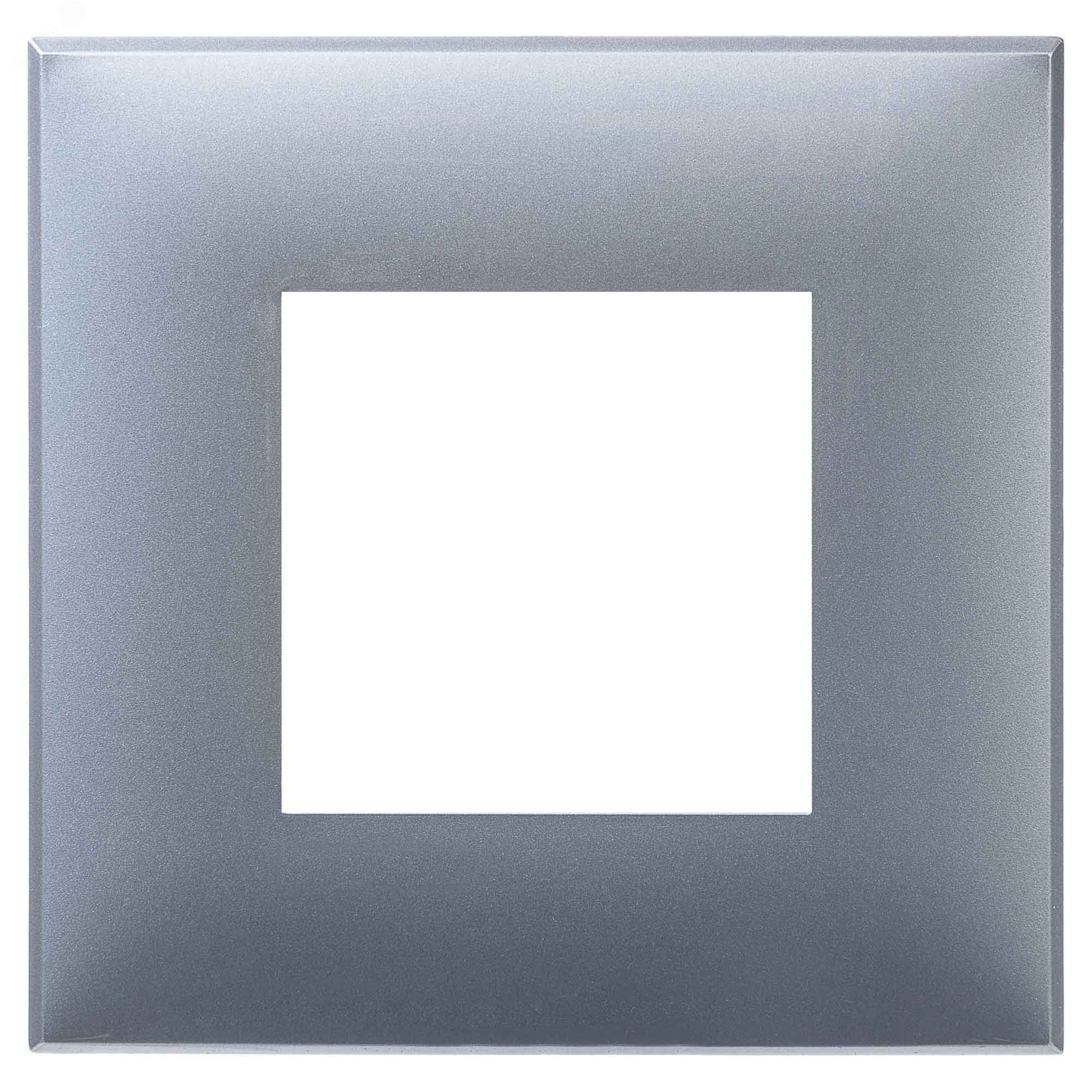 Рамка "Avanti", "Закаленная сталь", 1 пост (2 мод.) 4404902