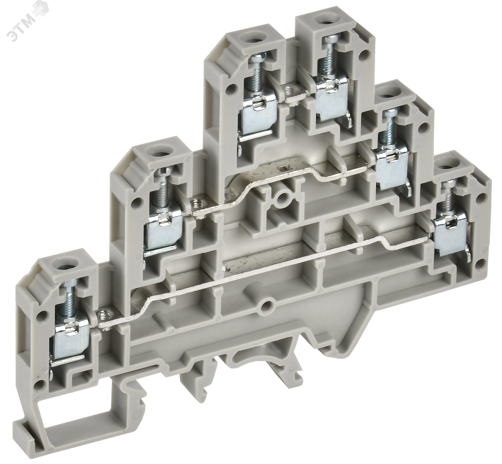 Колодка клеммная CTS-ML 3 ур. 2,5мм2 серая YCT13-00-3-K03-002
