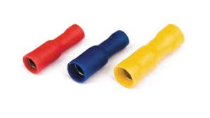 Наконечник штекерный, РШИ-М 1.5-4,5, 101351 - Кабельный наконечник, штекерный, латунь, РШИ-М 1.5-4,5 (сечение проводника 0,5 - 1,5 мм кв., диаметр гнезда 4,5 мм), изолированный, цвет: красный, в упаковке 10 штук