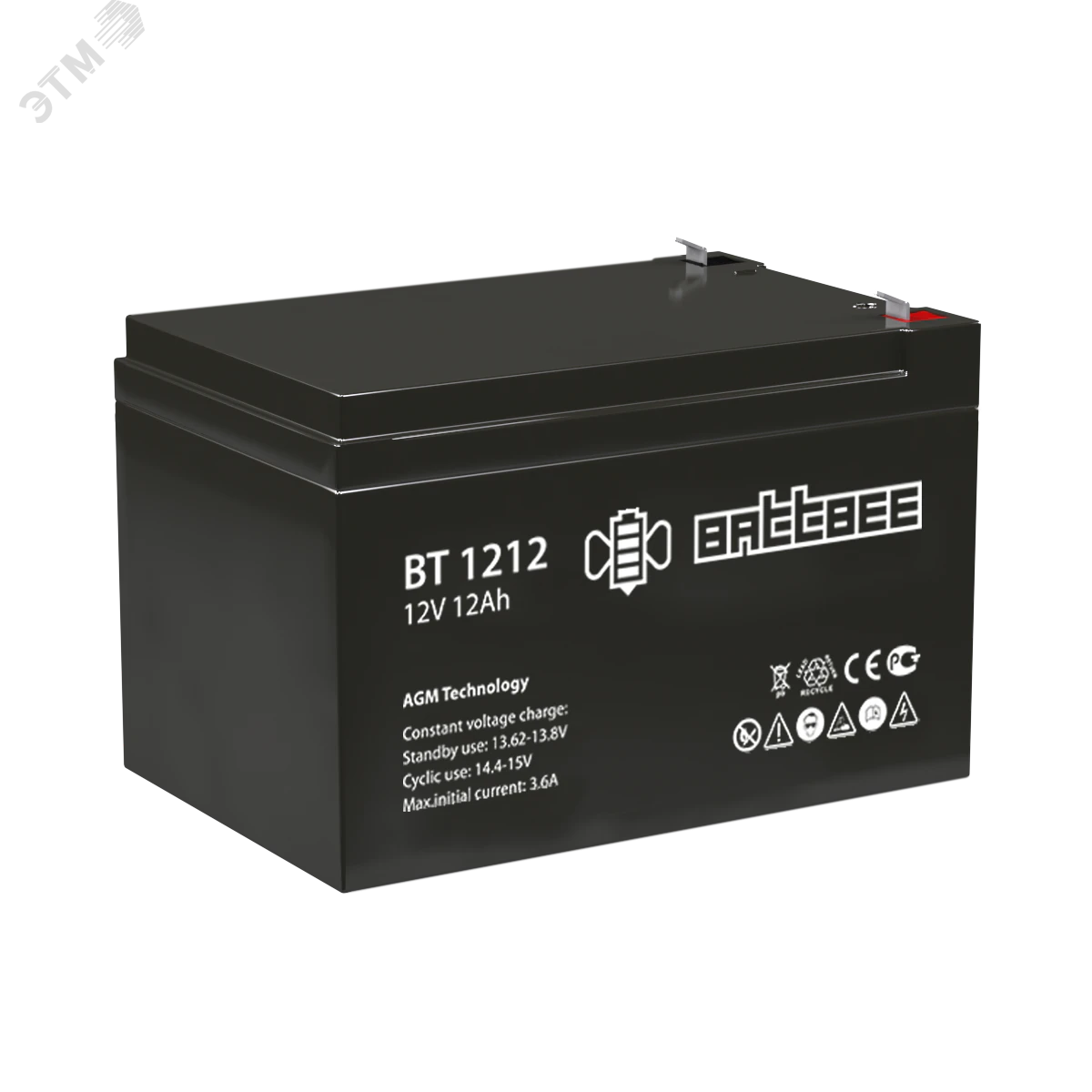 Аккумулятор BT 12-12 BattBee 4614060010006