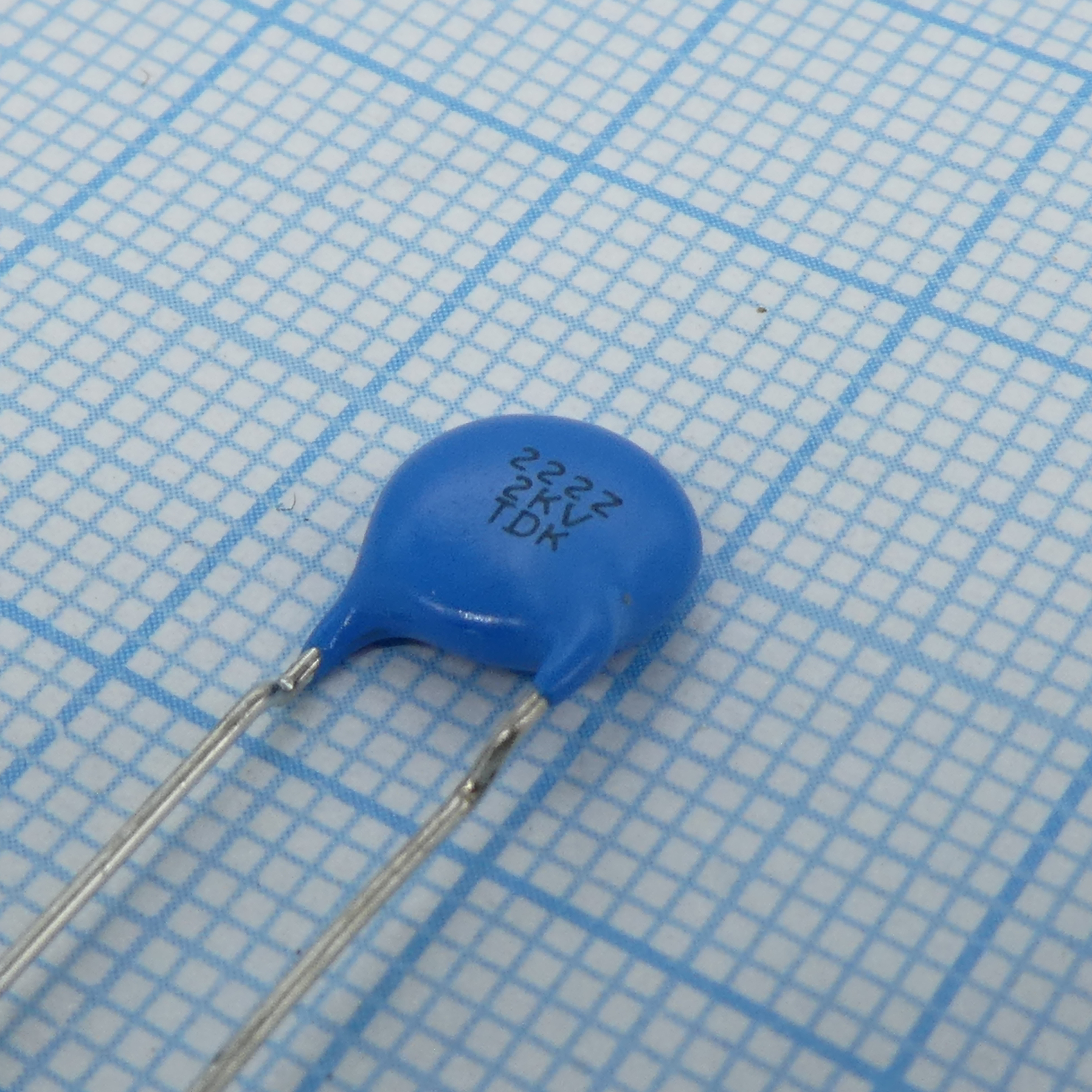 CK45-E3DD222ZYGNA - 2kV 2200pF +80-20% E(+20/-55)