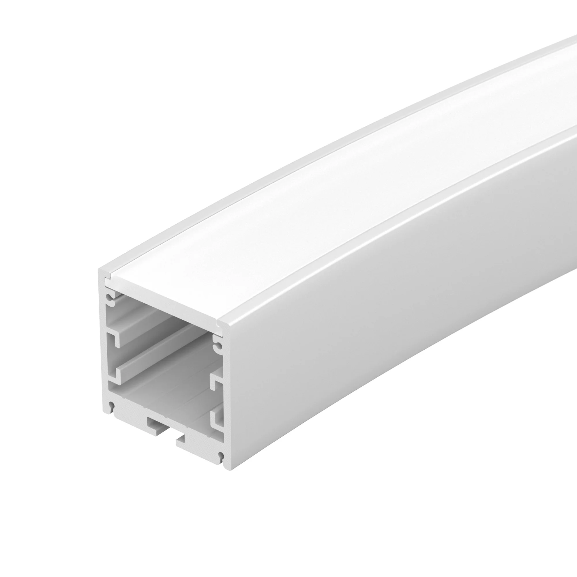 Профиль SL-ARC-3535-D1500-A90 WHITE (1180мм, дуга 1 из 4) 025515 - Алюминиевый профиль для составления круга диаметром 1500мм, для радиусной светодиодной линейки, с выводом свечения вниз, длина ? от круга 1500мм. Внутренний диаметр круга 1465мм, внешний д