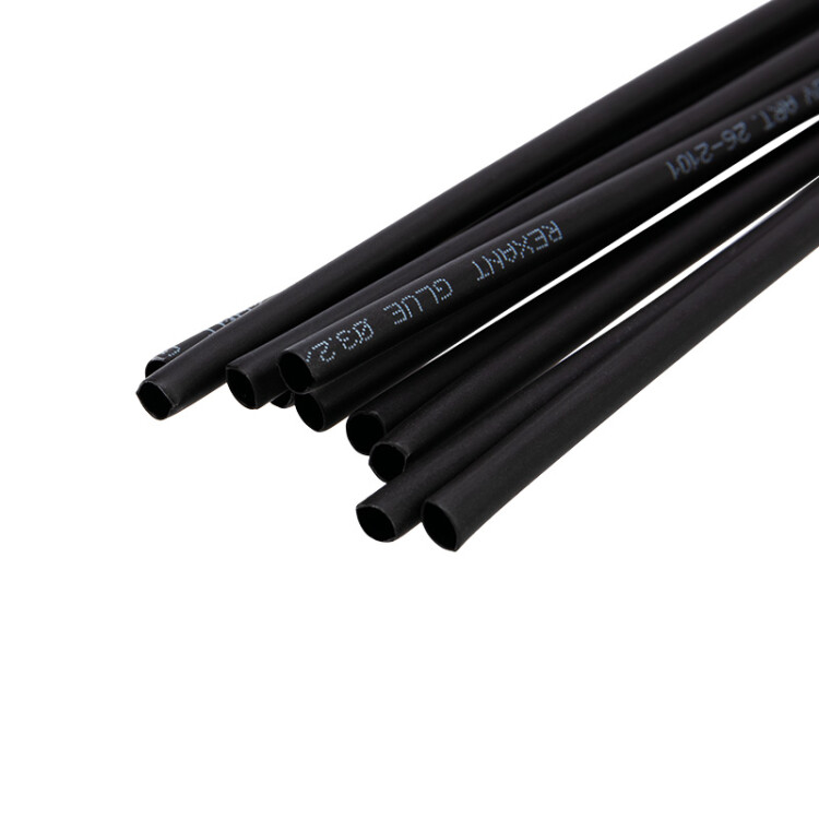 Трубка термоусаживаемая СТТК (2:1) двустенная клеевая 3,2/1,6мм, черная, 1м 26-2101