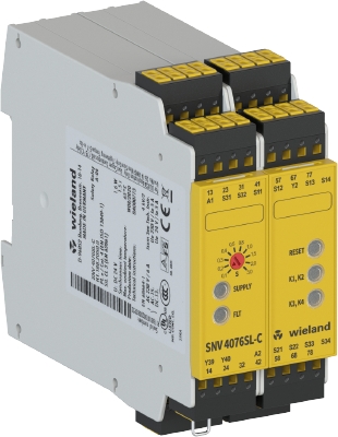 Реле безопасности SNV4076SL-C 3S DC 24V - SNV4076SL-C 3S DC 24V.1-2канал.3 конт.