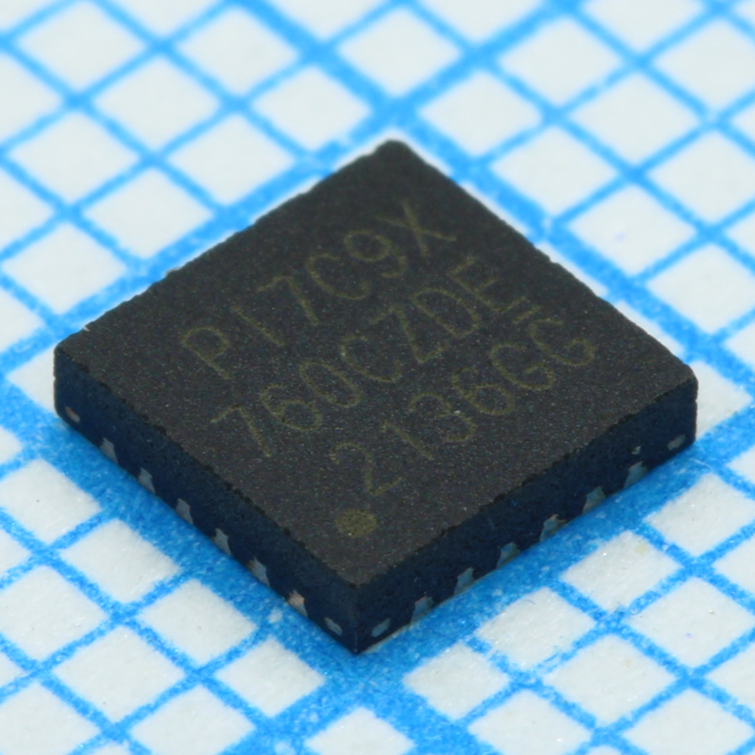 PI7C9X760CZDEX - Интерфейс шин I2C/SPI в UART мостовой контроллер 64-бит TX/RX FIFOs 24-Pin TQFN лента на катушке