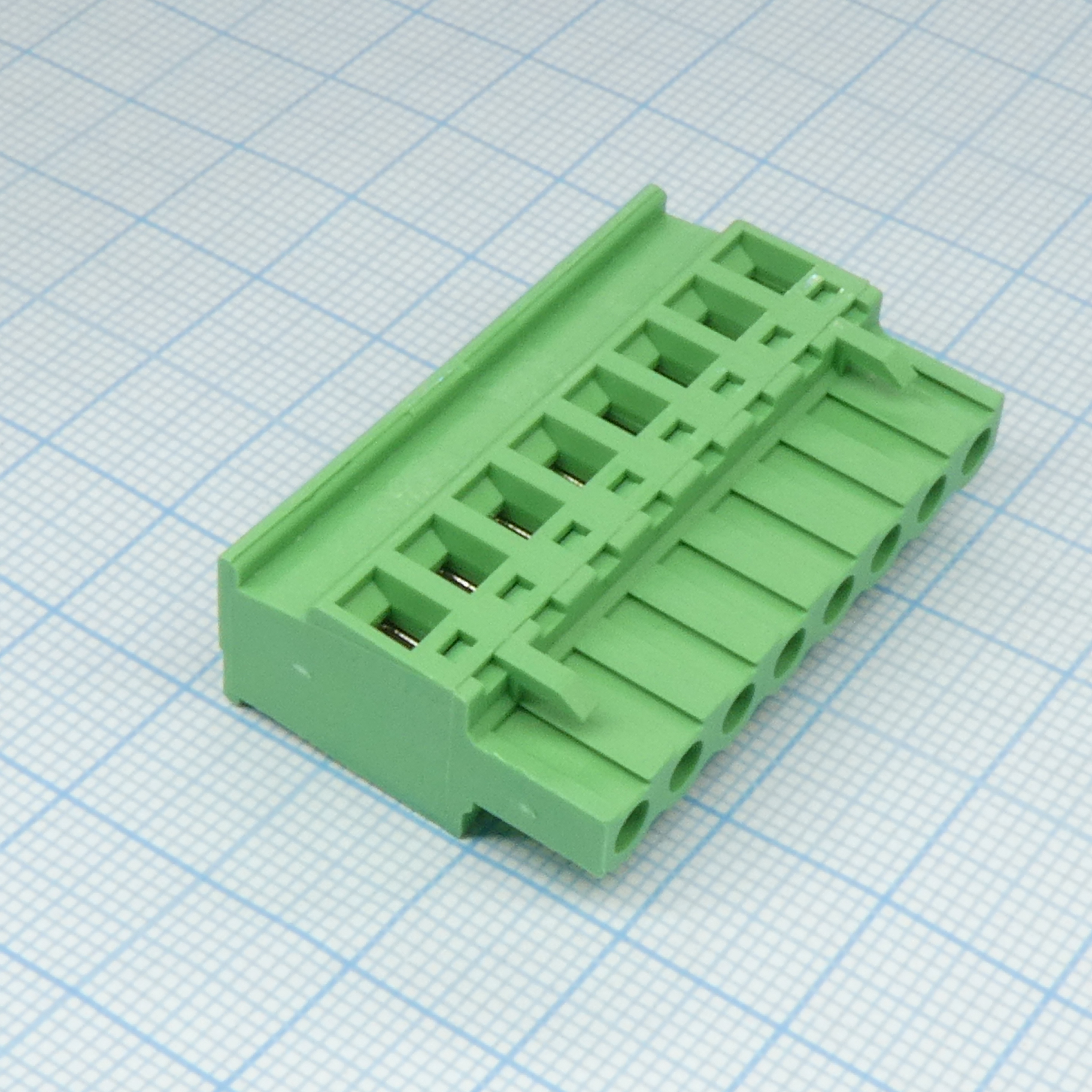 2EDGKA-5.08-08P-14-00A(H) - Разъемный клеммный блок 8 контактов шаг 5.08мм