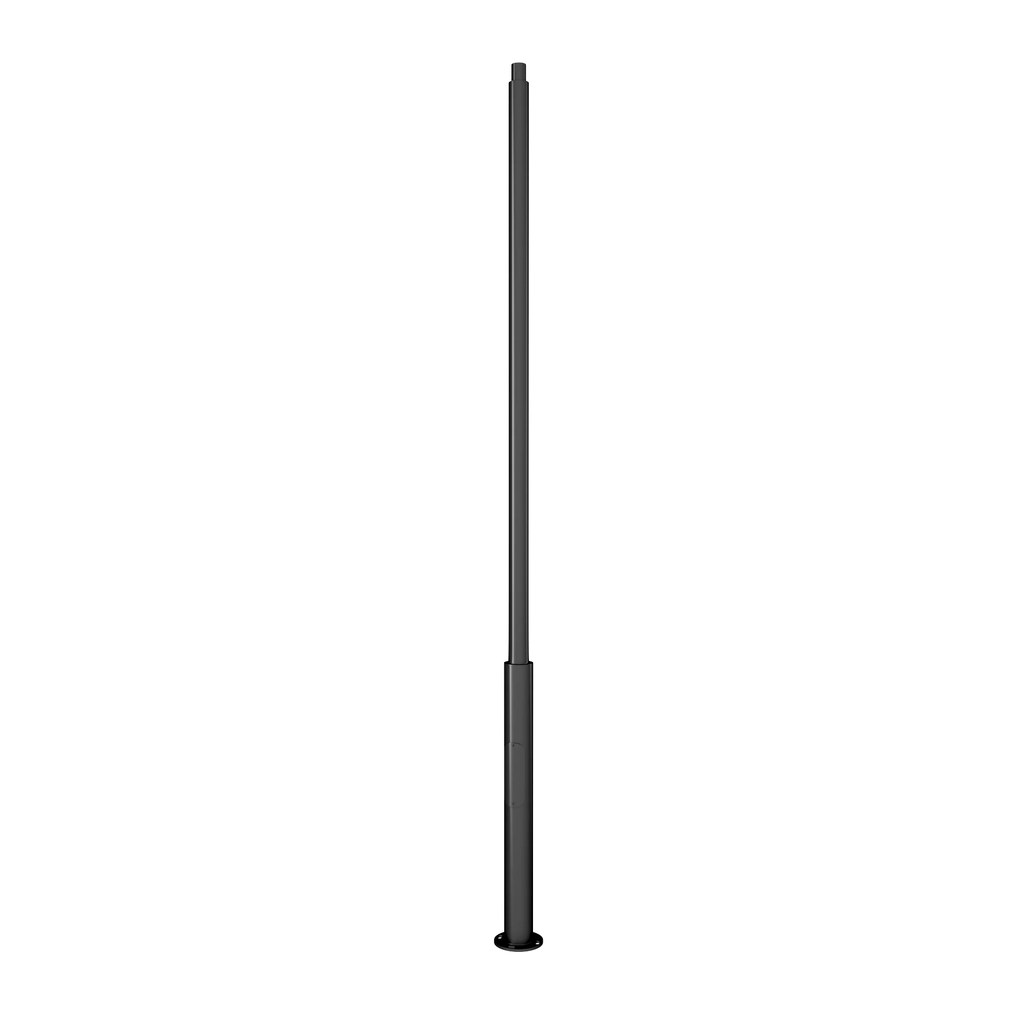 Опора освещения фланцевая OXOR-OK2-D100-L3000 BK ARL, алюминий