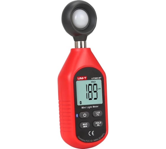 UT383BT - Измеритель освещенности, люксметр цифровой с Bluetooth