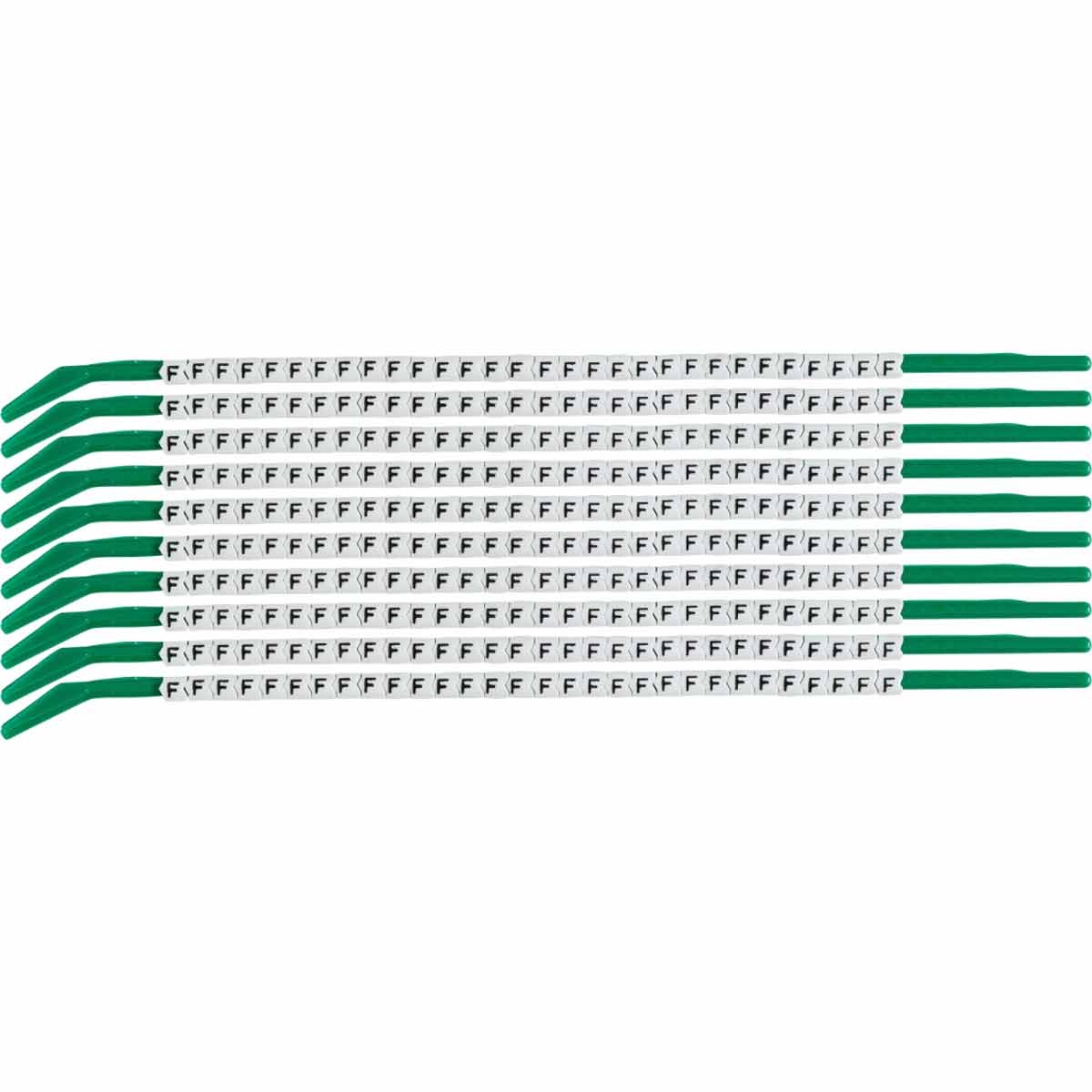 brd313165 - SCN-09-F клипсы, легенда "F", нейлон, для провода диаметром 2.5-3.0мм, 300 шт. в упак.