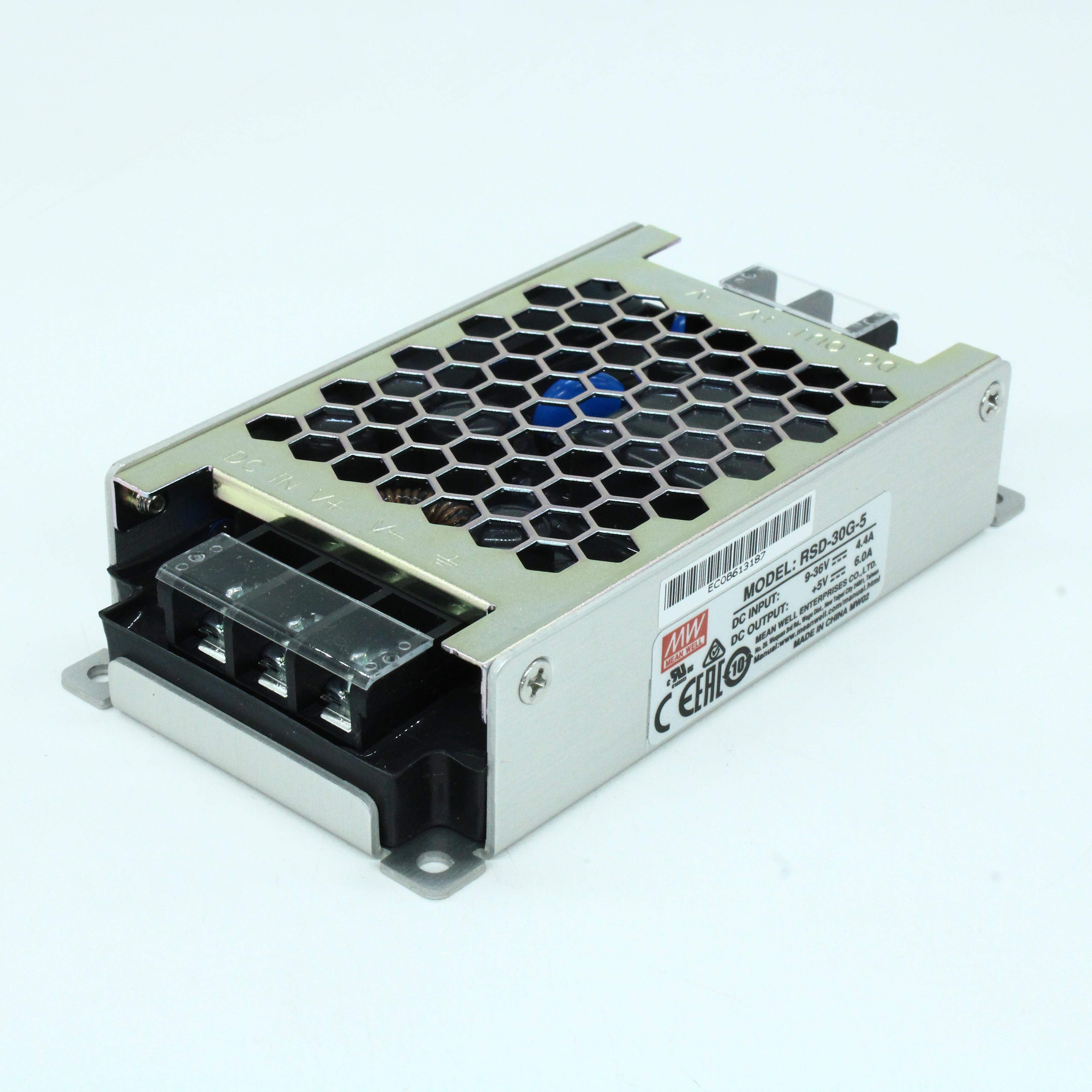 RSD-30G-5 - DC-DC, 30Вт, вход 9…36В, выход 5В/6А, изоляция 4000В DC, в кожухе 113х60х25мм, -40…+70°С