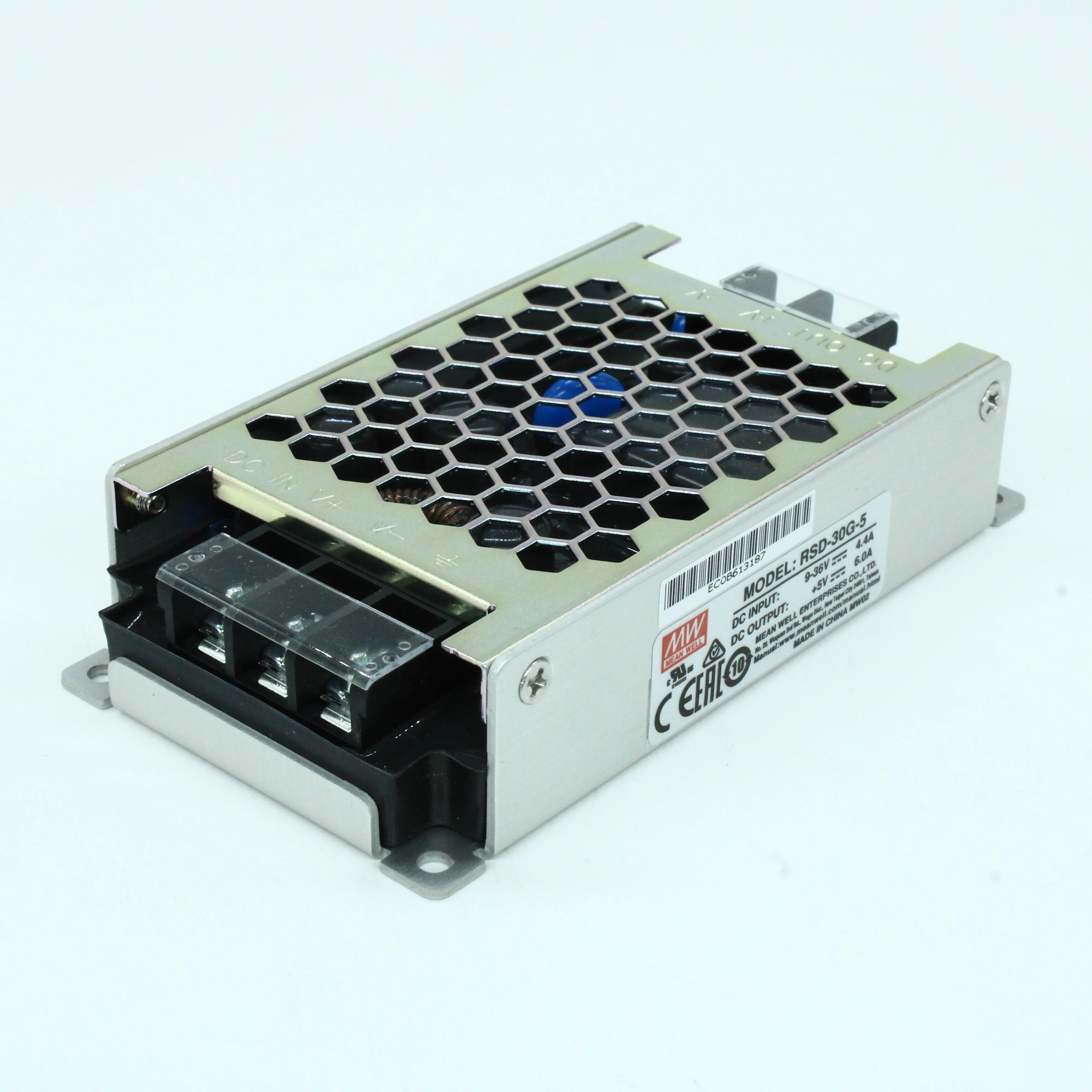 RSD-30G-5 - DC-DC, 30Вт, вход 9…36В, выход 5В/6А, изоляция 4000В DC, в кожухе 113х60х25мм, -40…+70°С