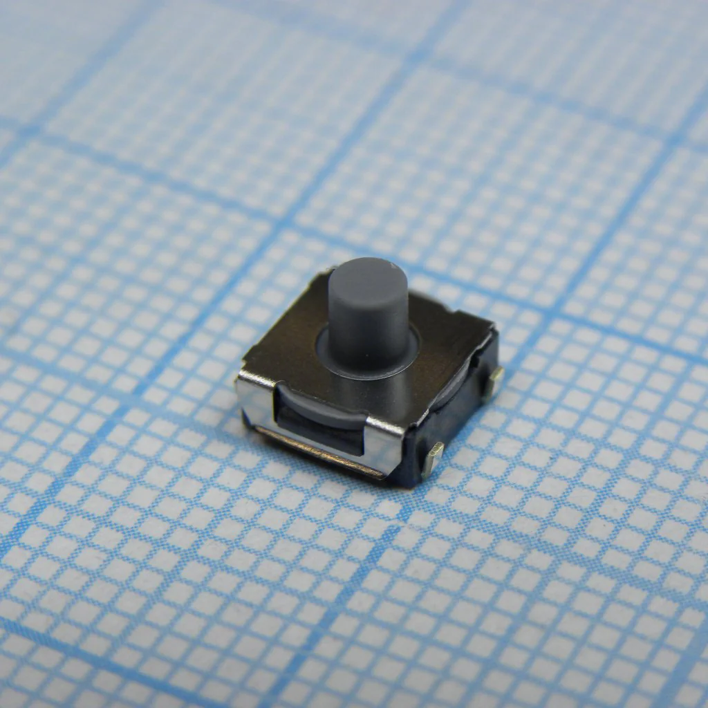 B3SL1022P - Кнопка тактильная 6.2Х6.5Х2.5mm h=2.6мм 1.96N(200гр) 0.05А 12В 100000циклов SMD монтаж