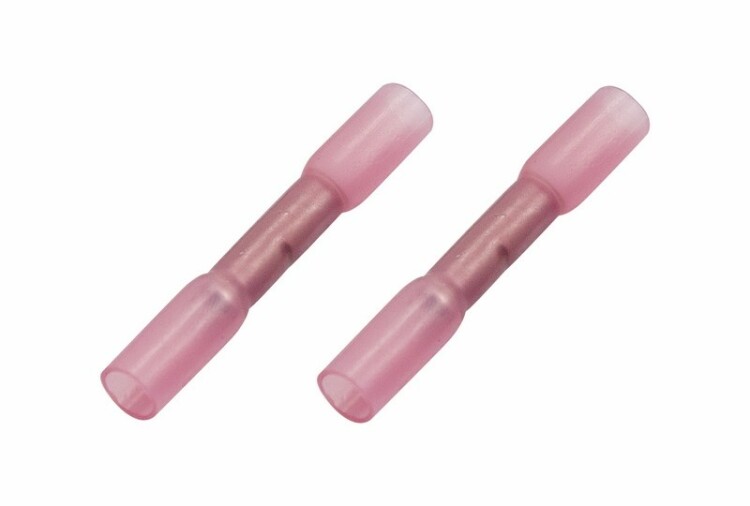 Соединительная гильза изолированная термоусаживаемая L-37 мм 0.5-1 мм2 (ГСИ-т 1.0/ГСИ-т 0,5-1,0) красная 08-0718