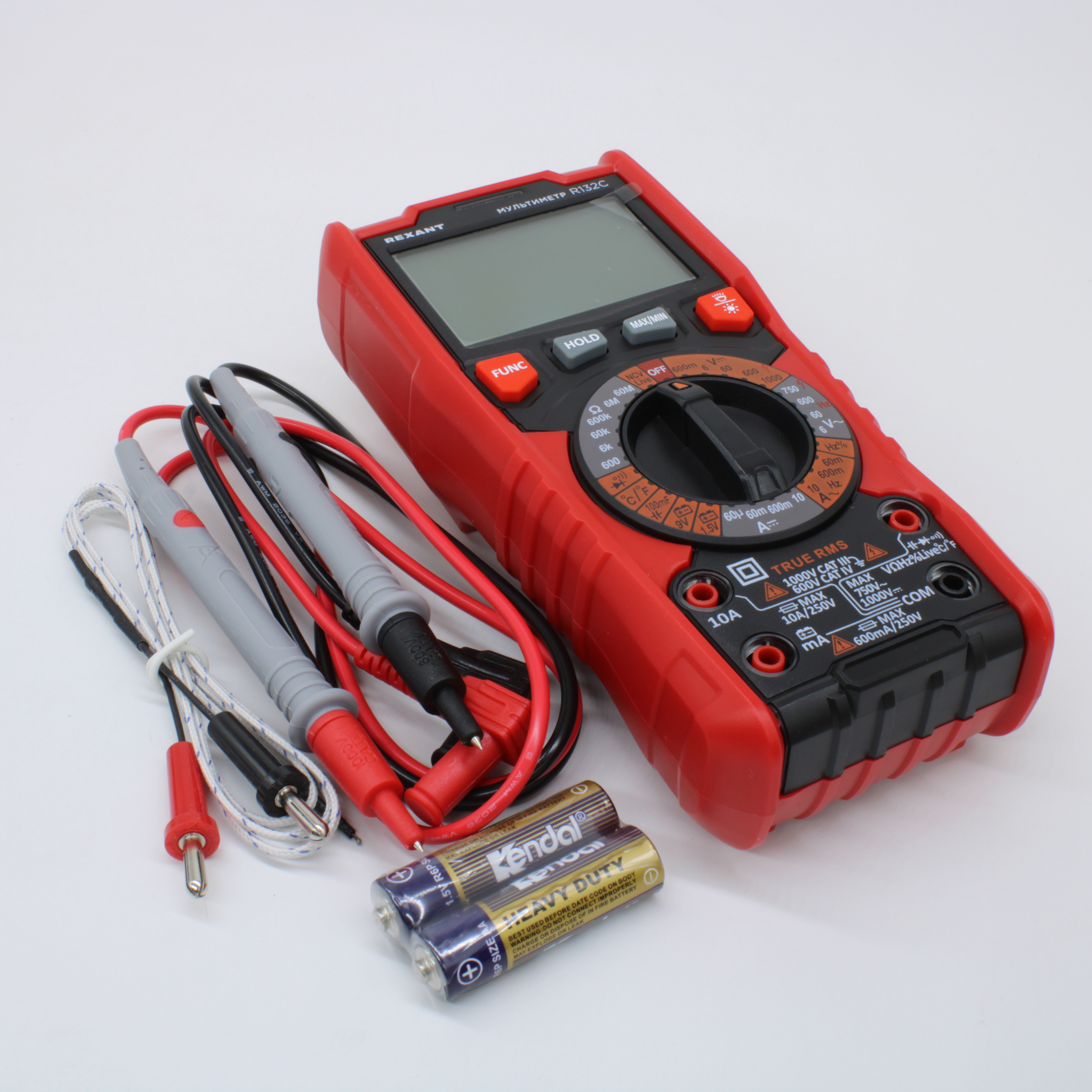 R132C - Мультиметр цифровой с True RMS