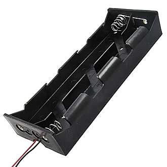 BH162  D   1X3+1X3 - батарейный отсек для типоразмера D (6 шт)
