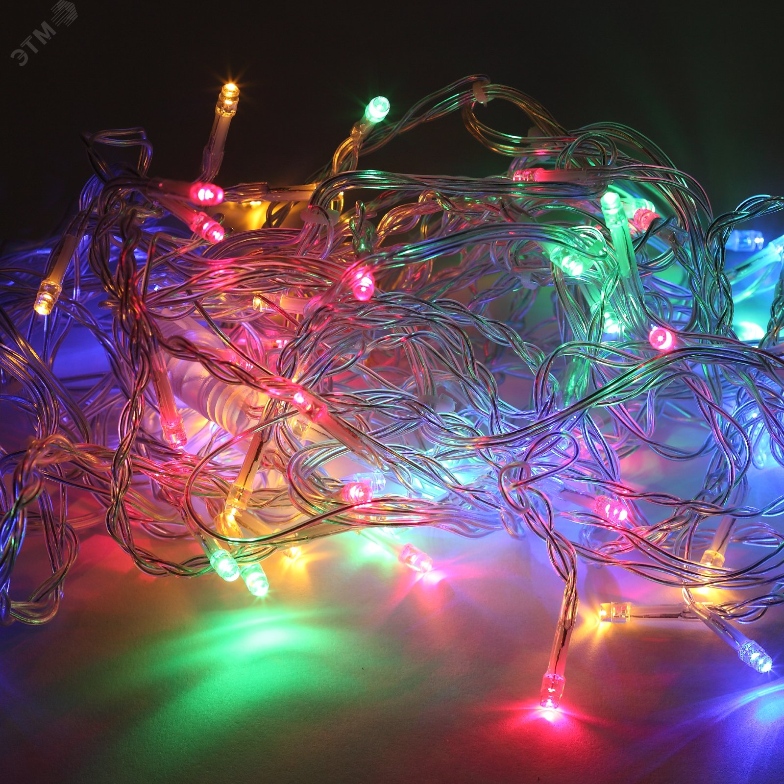 ENOB-2M Гирлянда LED Бахрома 2м*1м мультиколор, 24V, IP44 (80/960) Б0041906