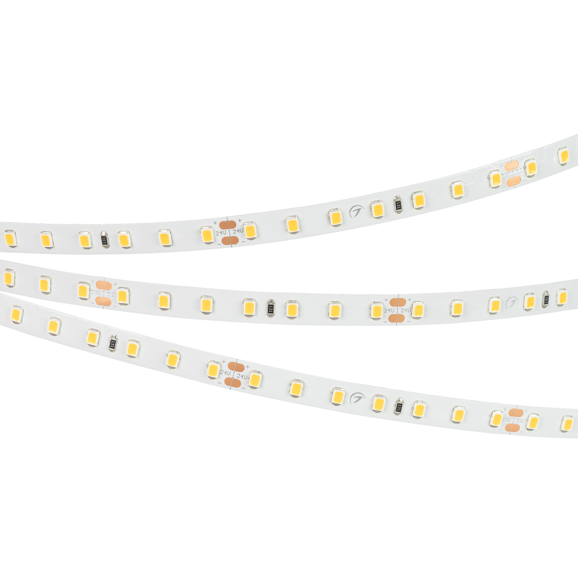 Лента RT 2-5000 24V Cool 8K 1.6x (2835, 490 LED, PRO) 019912(1) - Поставка под заказ от 600 м. Гибкая лента PRO, светодиоды smd 2835, 98 шт/м, белая плата 8 мм, скотч 3М. Цвет ХОЛОДНЫЙ 7700-9600K. Питание 24V, мощность 10 Вт/м, угол 120°, цветопередача CR