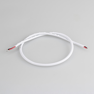 Провод питания ARL-MOONLIGHT-20AWG-2W-D4.5-CU-500 White 025548 - Провод питания для гибкого неона MOONLIGHT. 2 проводника, калибр проводника 20AWG, материал проводника - лужёная медь, внешний диаметр 4,5 мм. Внешняя оболочка - ПВХ белого цвета. Длина кабе